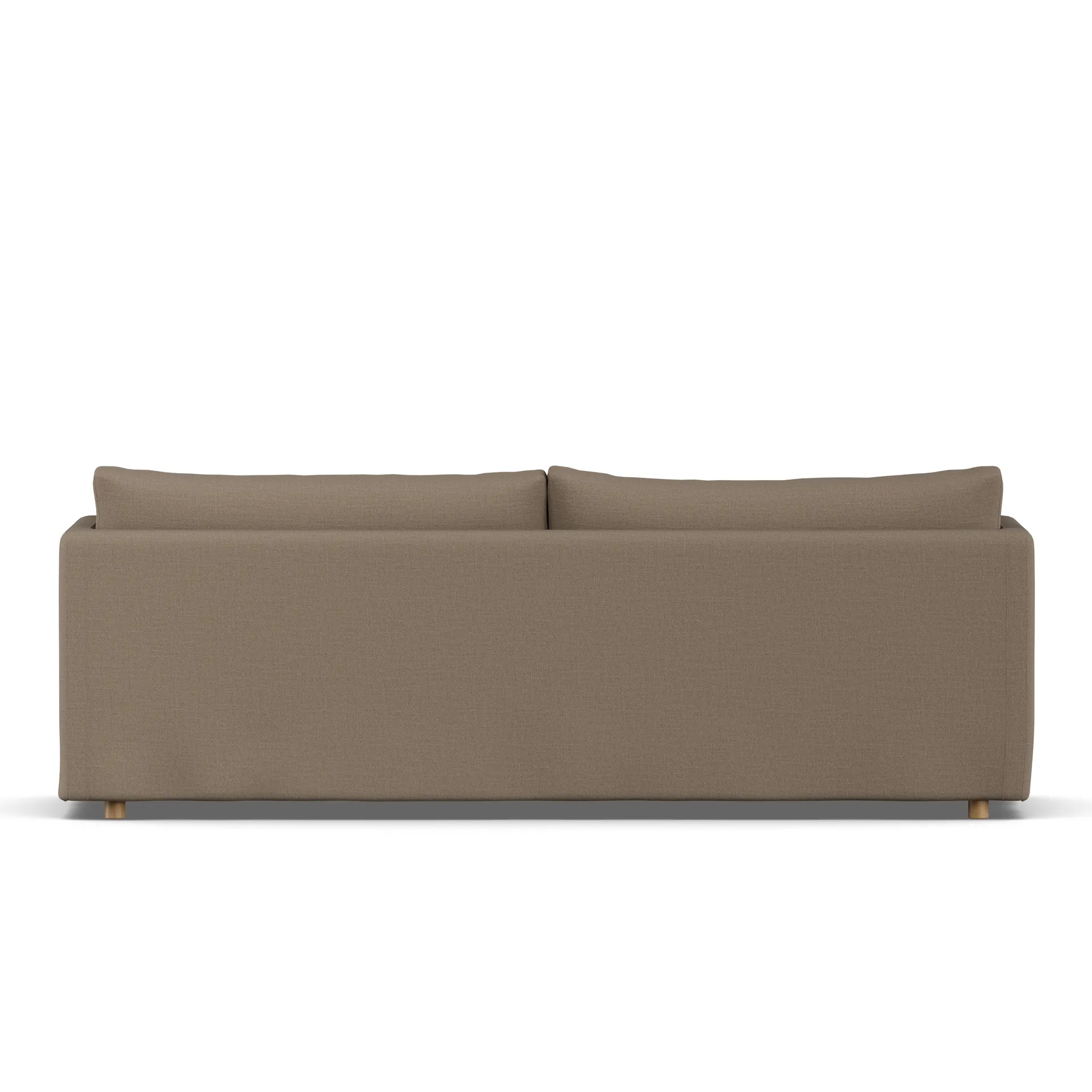 Linnevik sofa, Same Mole 6674-hvitoljet eik, 4-seters, med skjørt 1898