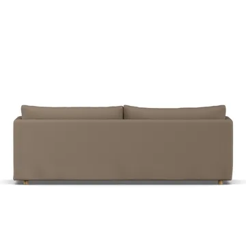 Linnevik sofa - Same Mole 6674-hvitoljet eik, 4-seters, med skjørt - 1898