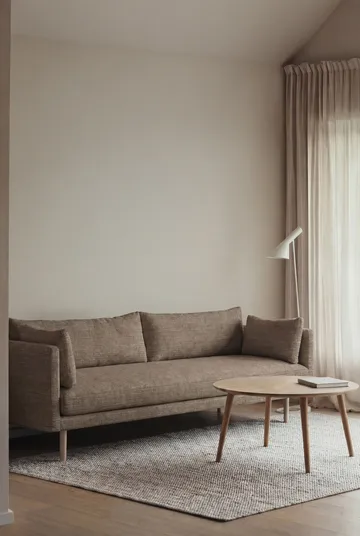 Linnevik sofa - Same Mole 6674-hvitoljet eik, 4-seters - 1898