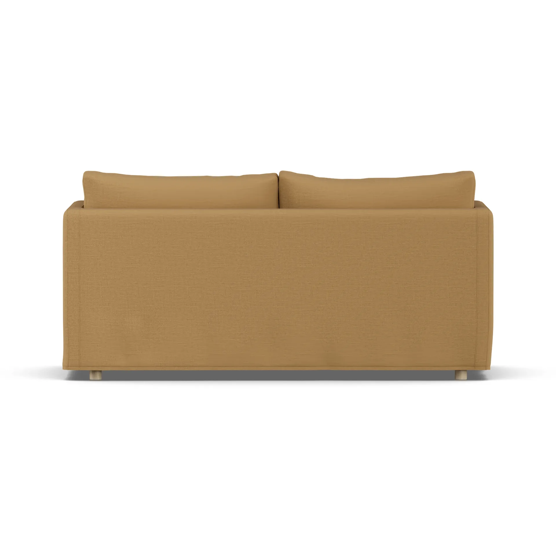 Linnevik sofa, Same Ochre 6676-hvitoljet eik, 2-seters, med skjørt 1898