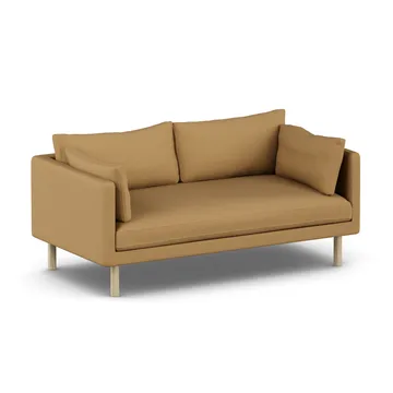 Linnevik sofa - Same Ochre 6676-hvitoljet eik, 2-seters, uten skjørt - 1898