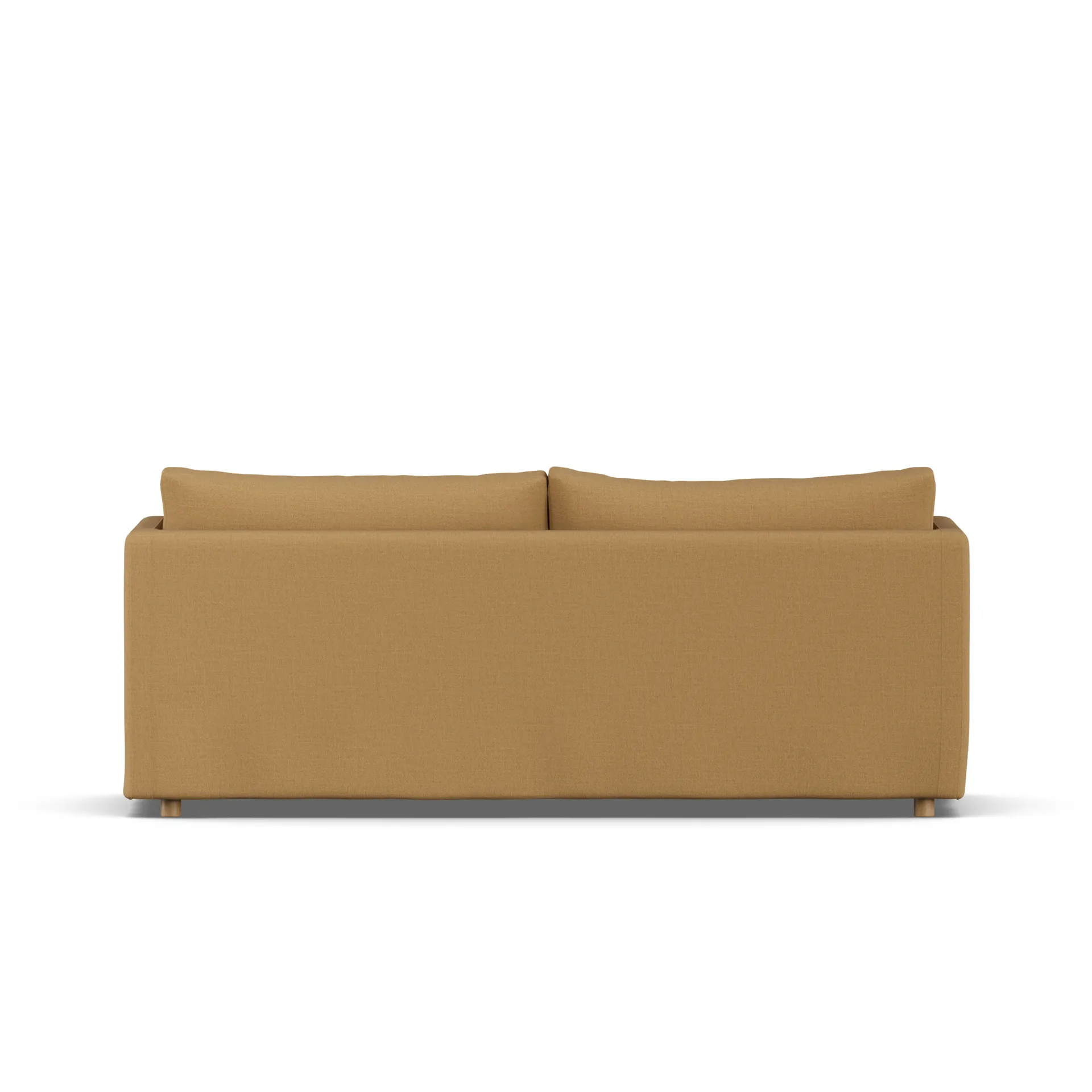 Linnevik sofa, Same Ochre 6676-hvitoljet eik, 3-seters, med skjørt 1898