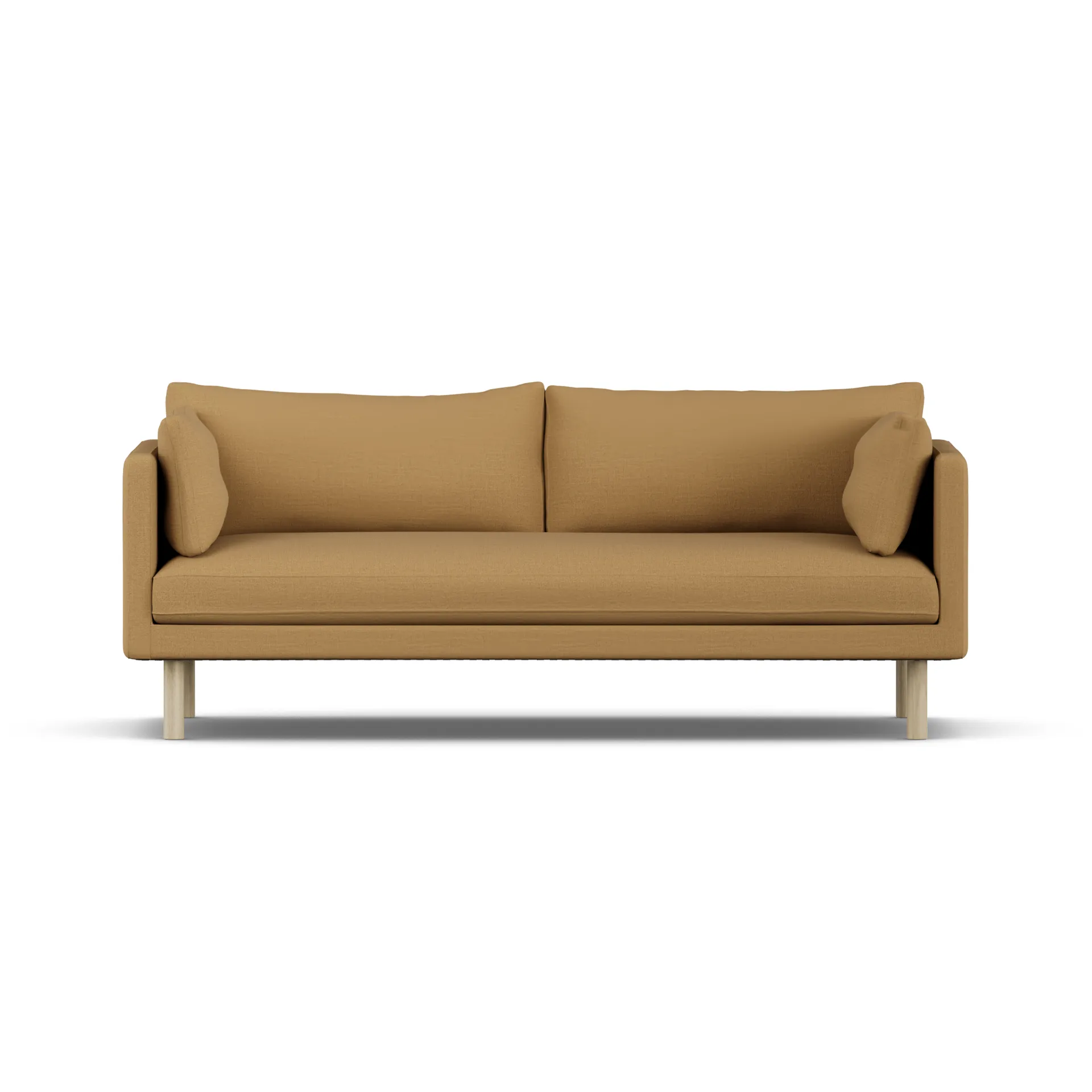 Linnevik sofa, Same Ochre 6676-hvitoljet eik, 3-seters, uten skjørt 1898