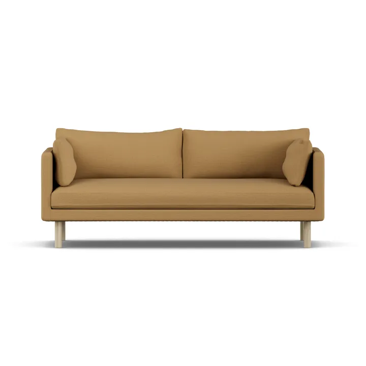 Linnevik sofa - Same Ochre 6676-hvitoljet eik, 3-seters, uten skjørt - 1898