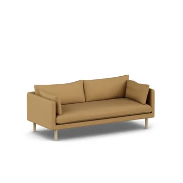 Linnevik sofa - Same Ochre 6676-hvitoljet eik, 3-seters - 1898