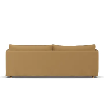 Linnevik sofa - Same Ochre 6676-hvitoljet eik, 4-seters, med skjørt - 1898