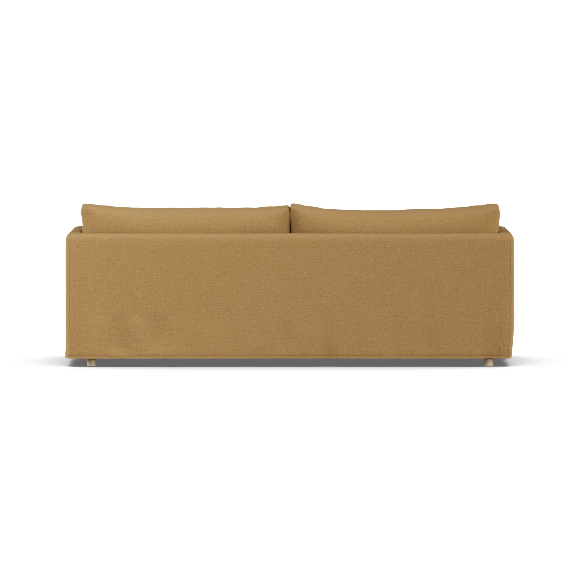 Linnevik sofa, Same Ochre 6676-hvitoljet eik, 4-seters, med skjørt 1898