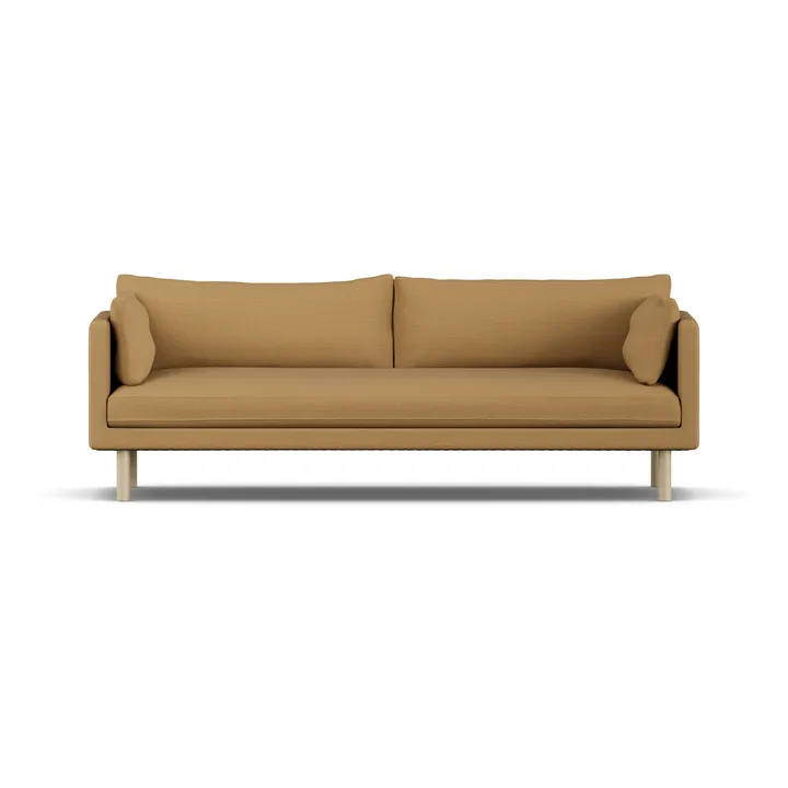 Linnevik sofa - Same Ochre 6676-hvitoljet eik, 4-seters, uten skjørt - 1898