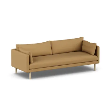 Linnevik sofa - Same Ochre 6676-hvitoljet eik, 4-seters, uten skjørt - 1898