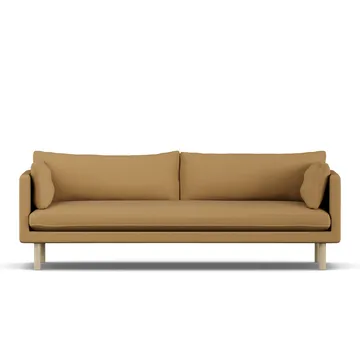 Linnevik sofa - Same Ochre 6676-hvitoljet eik, 4-seters - 1898