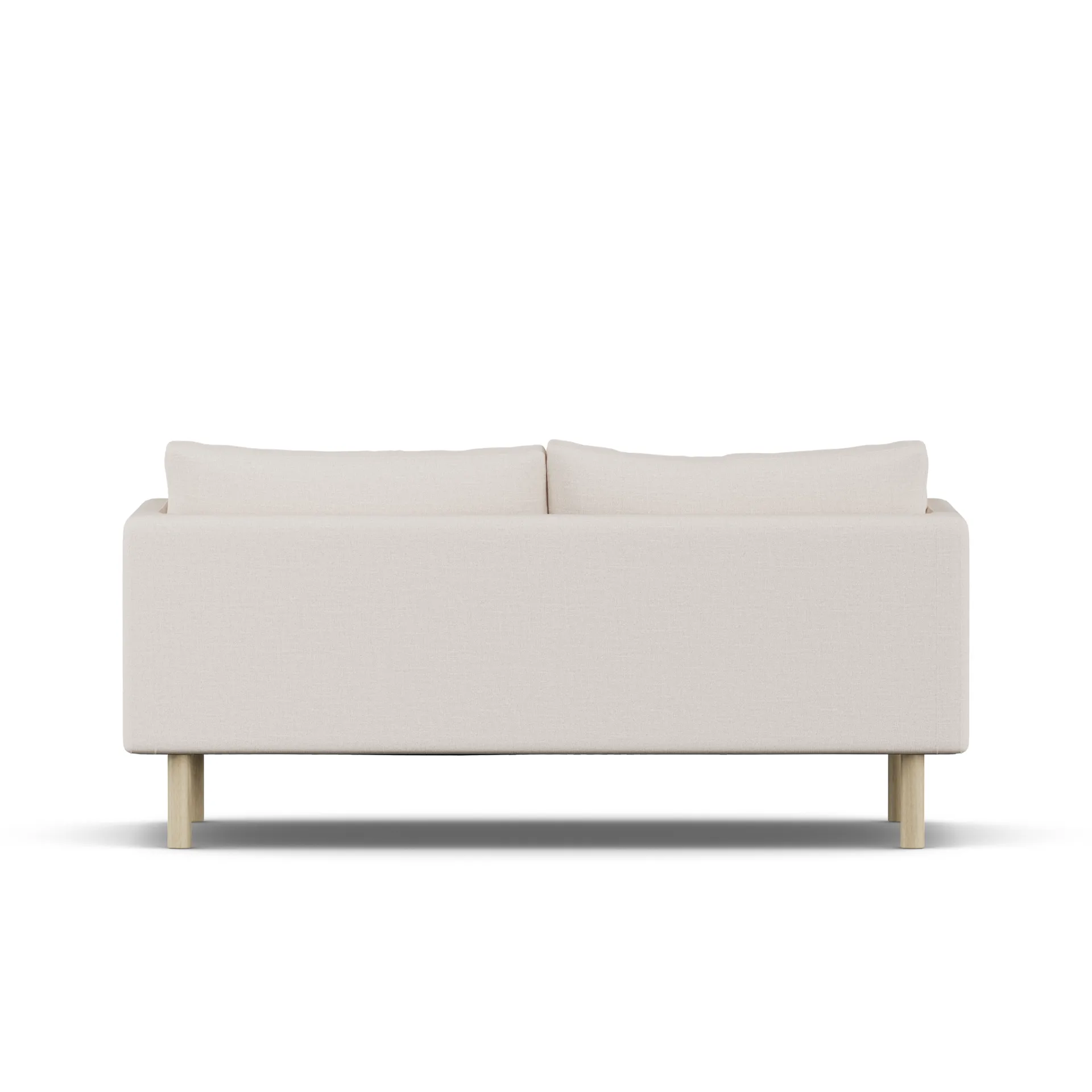 Linnevik sofa, Same Off White 6671-hvitoljet eik, 2-seters 1898
