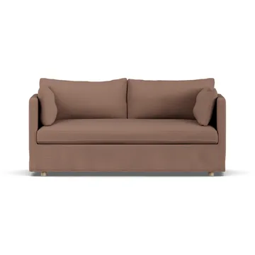 Linnevik sofa - Same Rust 6675-hvitoljet eik, 2-seters, med skjørt - 1898