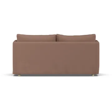 Linnevik sofa - Same Rust 6675-hvitoljet eik, 2-seters, med skjørt - 1898