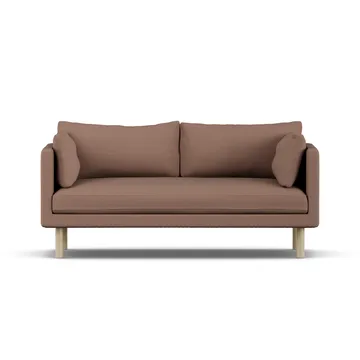 Linnevik sofa - Same Rust 6675-hvitoljet eik, 2-seters, uten skjørt - 1898