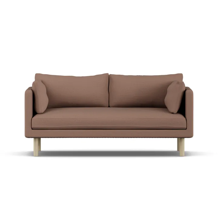 Linnevik sofa - Same Rust 6675-hvitoljet eik, 2-seters, uten skjørt - 1898