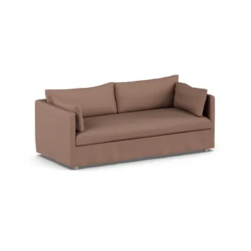 Linnevik sofa - Same Rust 6675-hvitoljet eik, 3-seters, med skjørt - 1898