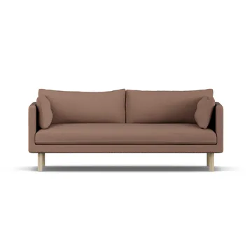 Linnevik sofa - Same Rust 6675-hvitoljet eik, 3-seters, uten skjørt - 1898