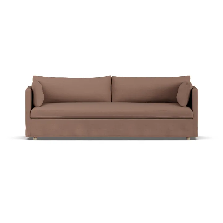 Linnevik sofa - Same Rust 6675-hvitoljet eik, 4-seters, med skjørt - 1898