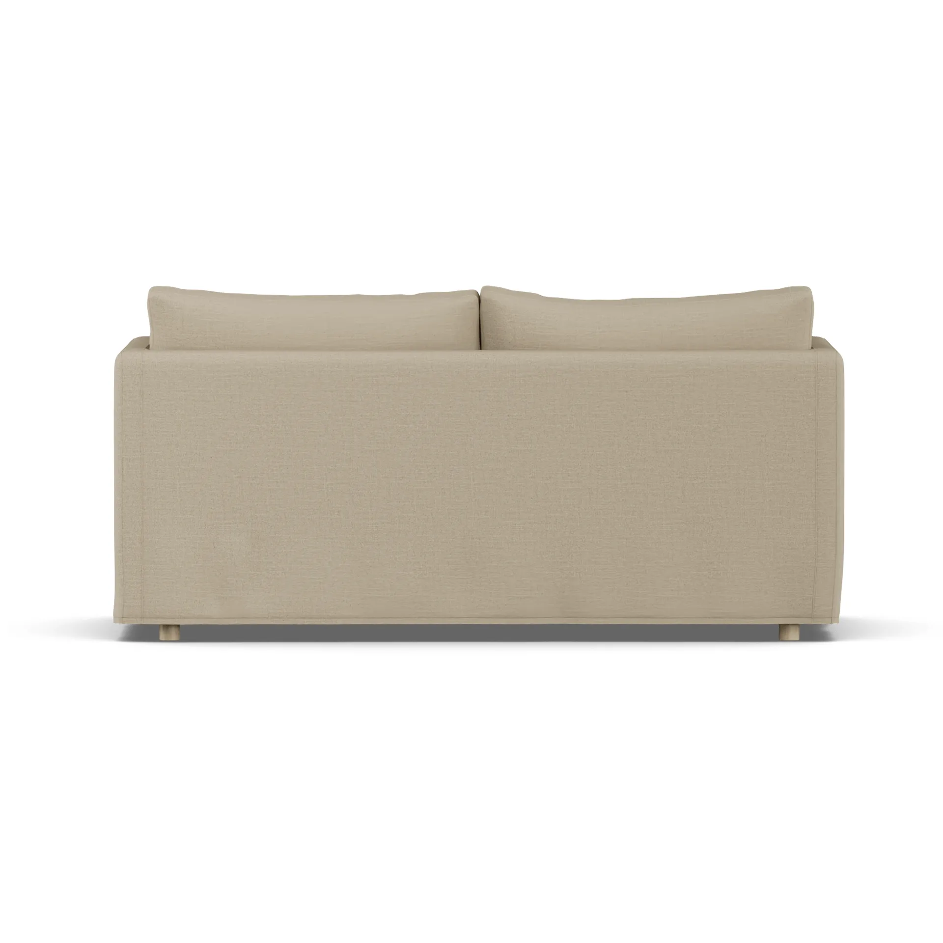 Linnevik sofa, Same Sand 6672-hvitoljet eik, 2-seters, med skjørt 1898