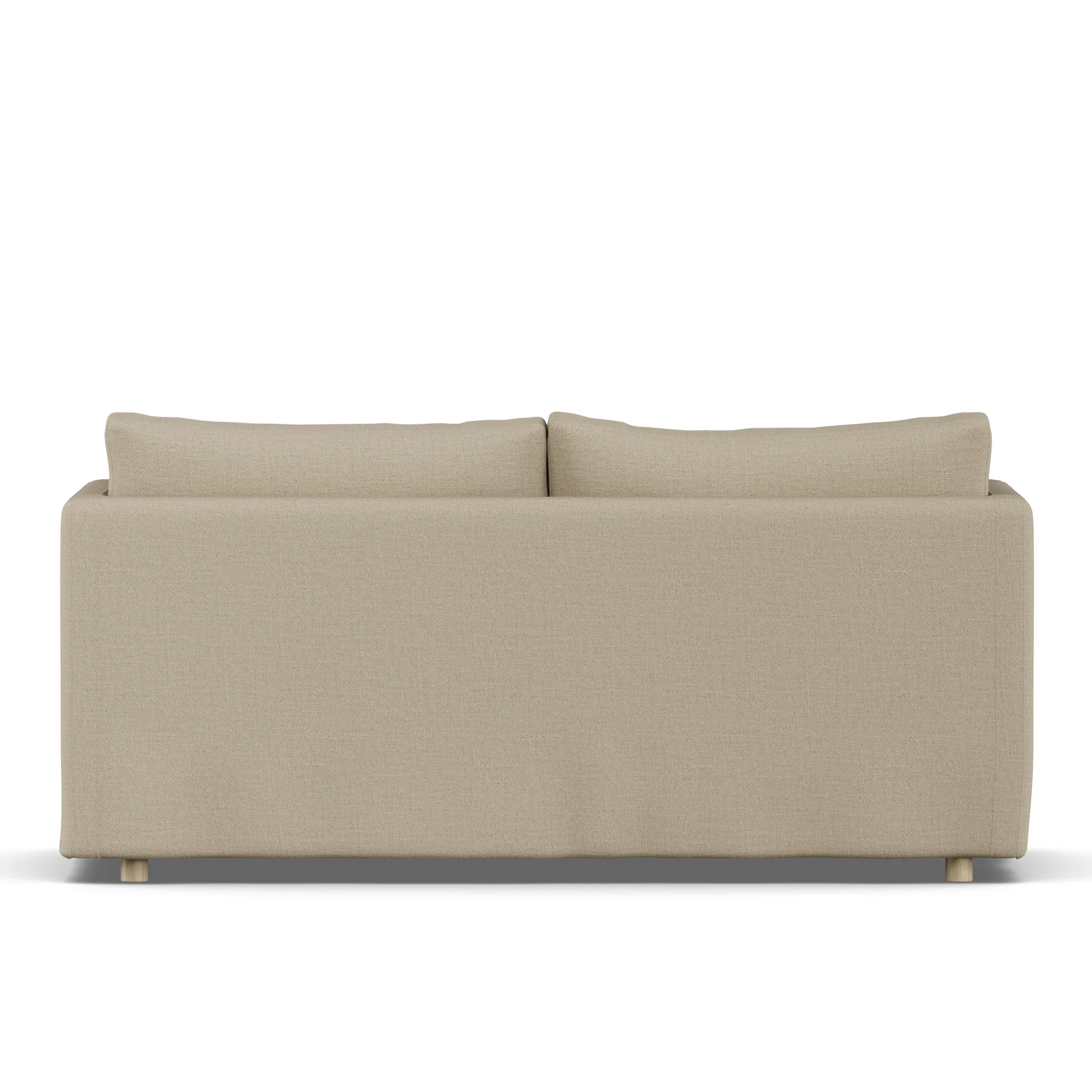 Linnevik sofa, Same Sand 6672-hvitoljet eik, 2-seters, med skjørt 1898