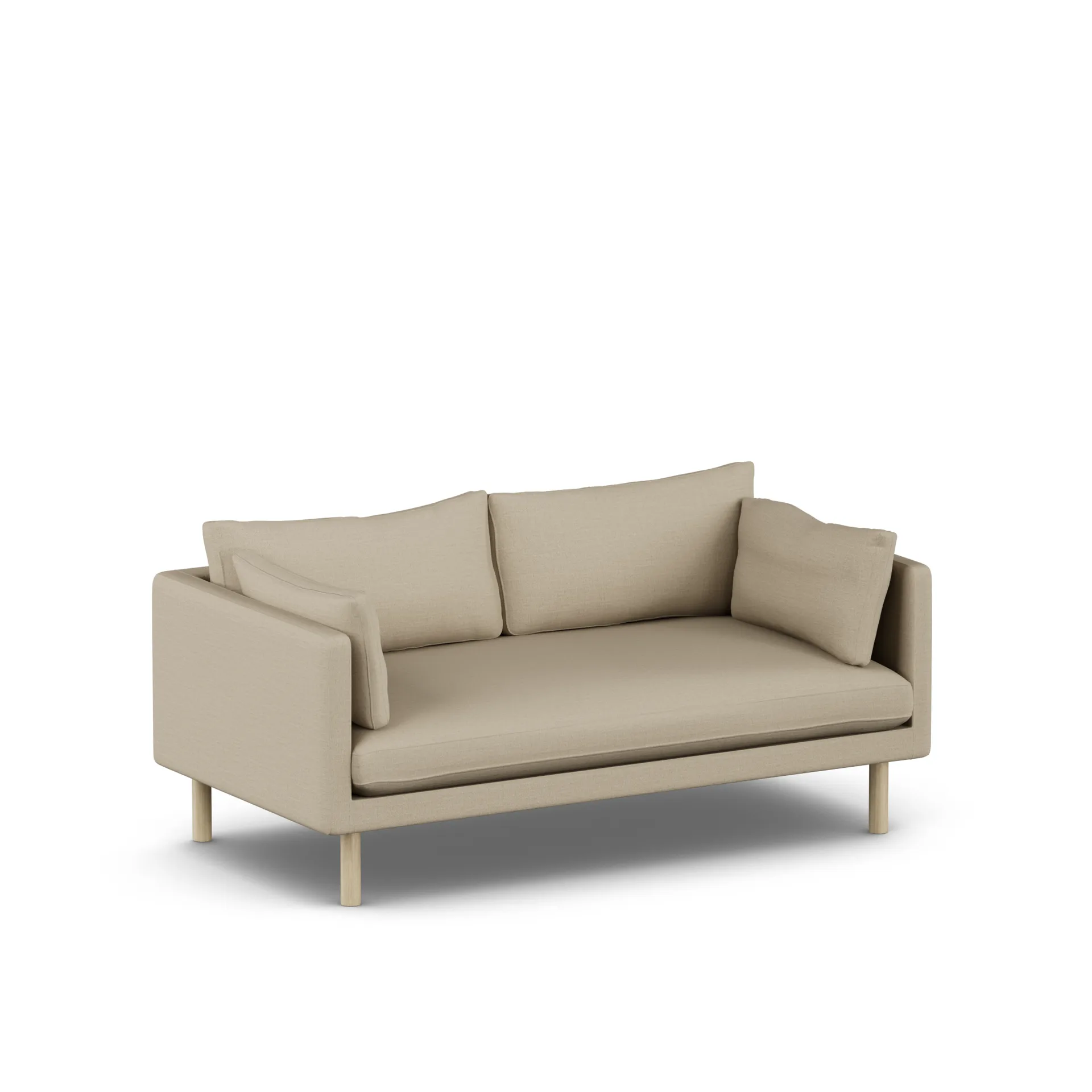 Linnevik sofa, Same Sand 6672-hvitoljet eik, 2-seters 1898