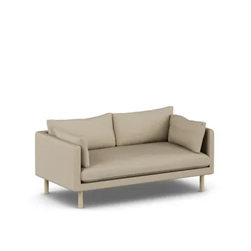 Linnevik sofa - Same Sand 6672-hvitoljet eik, 2-seters - 1898