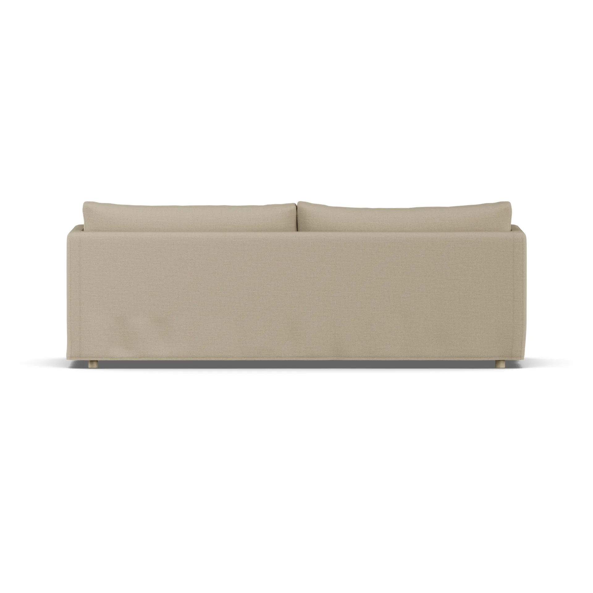 Linnevik sofa, Same Sand 6672-hvitoljet eik, 4-seters, med skjørt 1898