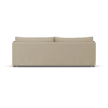 Linnevik sofa - Same Sand 6672-hvitoljet eik, 4-seters, med skjørt - 1898