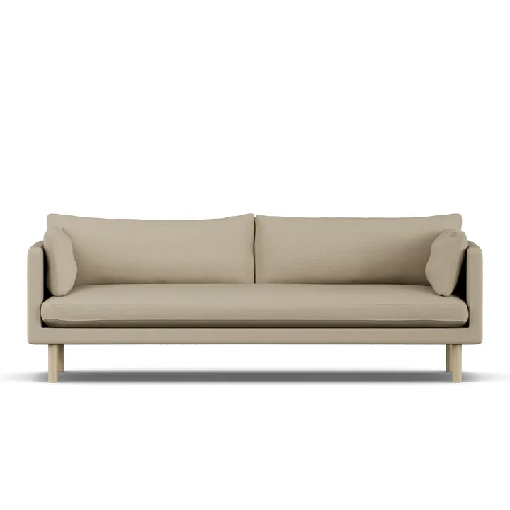 Linnevik sofa - Same Sand 6672-hvitoljet eik, 4-seters - 1898