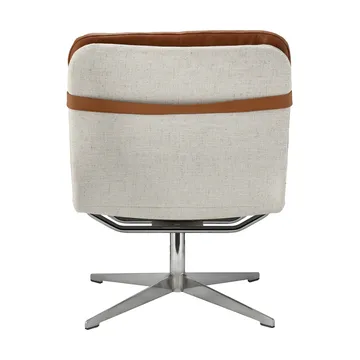 Loholm lenestol med svingfunksjon - Cognac lær-Bern Beige 0341 - 1898