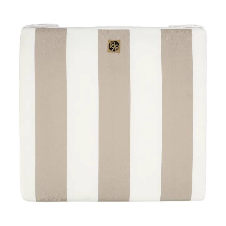 Lunda pute 42x45 cm - Taupe striped - 1898