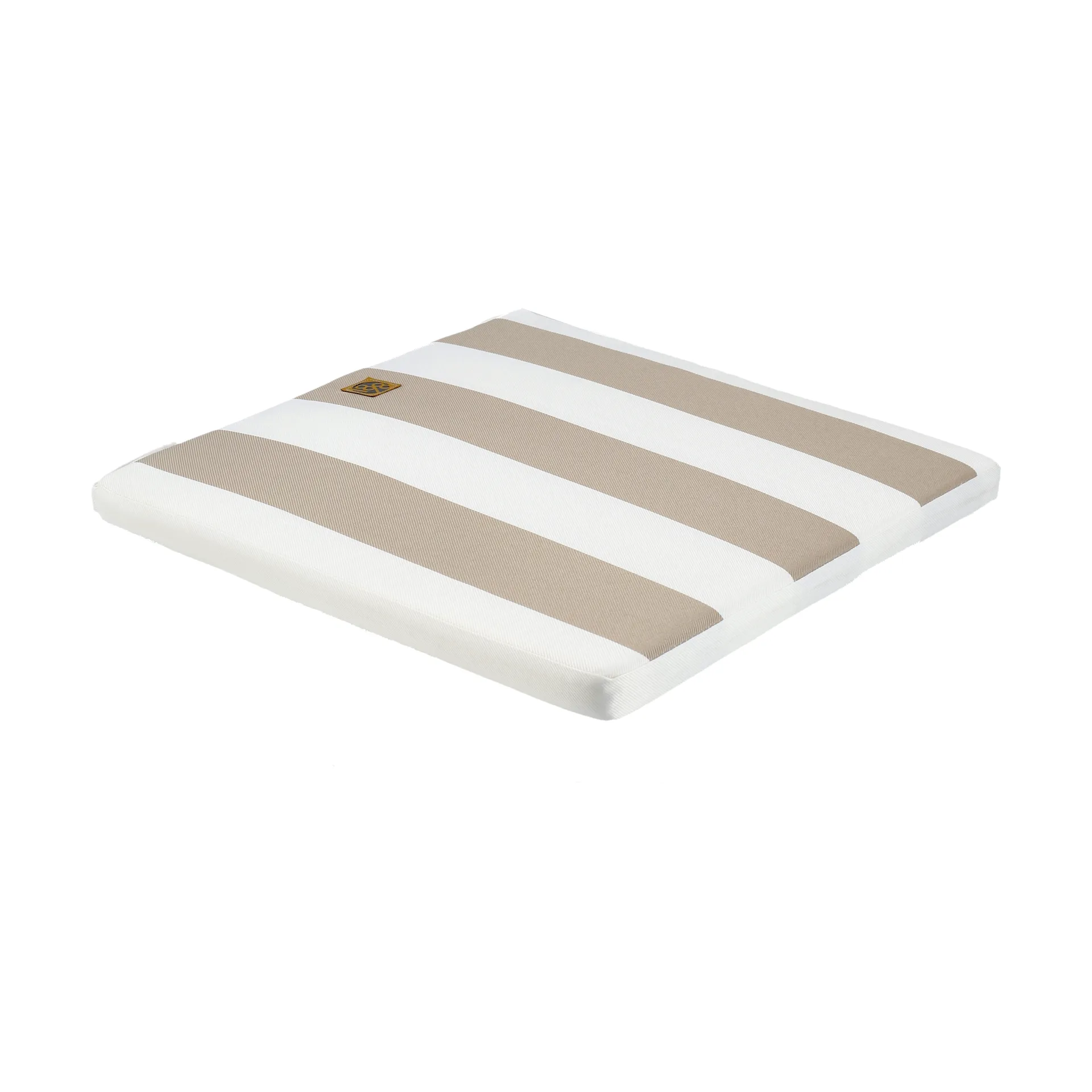 Lunda pute 42x45 cm, Taupe striped 1898