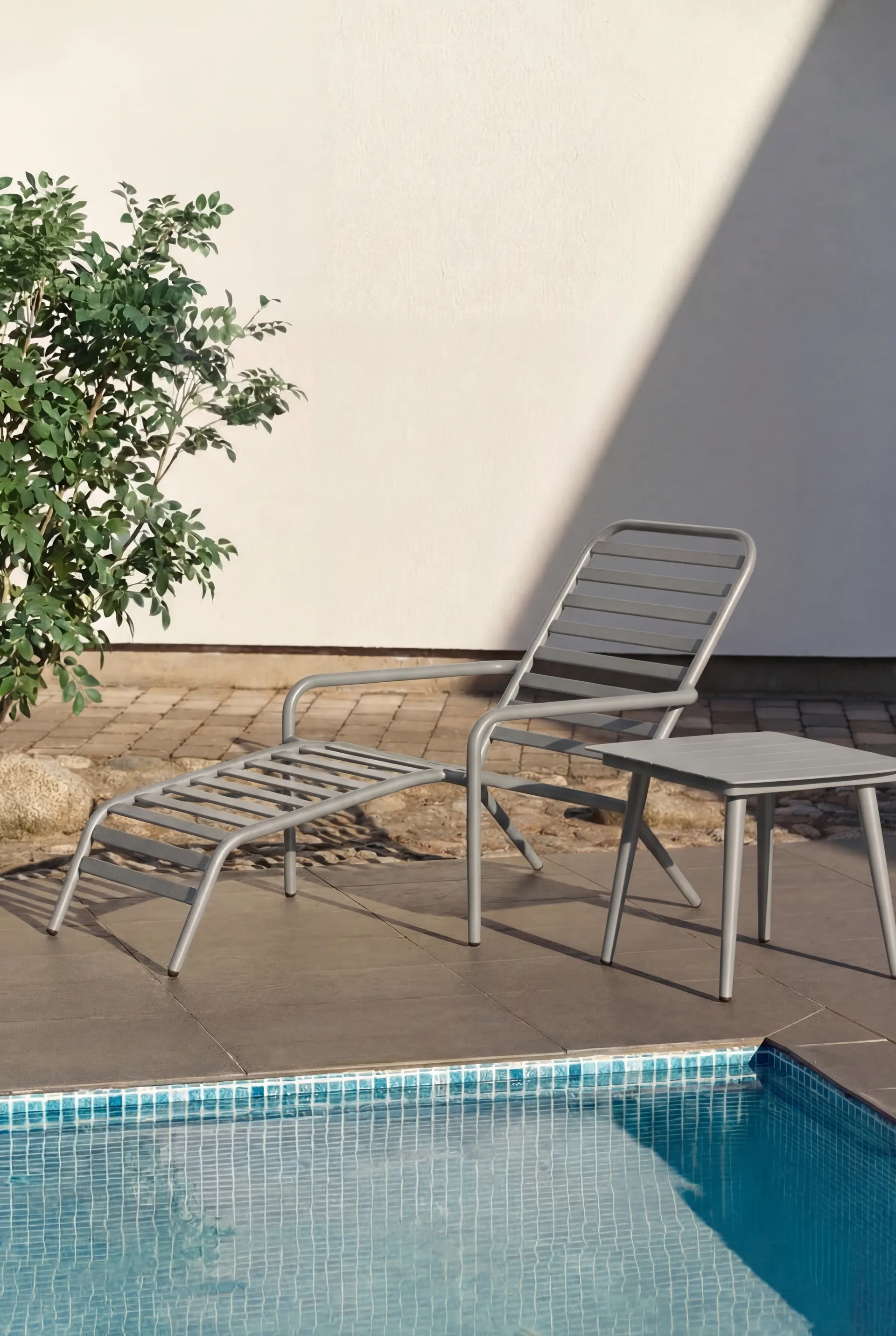 Marsala sidebord, Taupe, 55x50 cm 1898