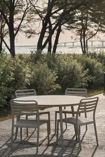 Marsala spisebord - Taupe, Ø140 cm - 1898