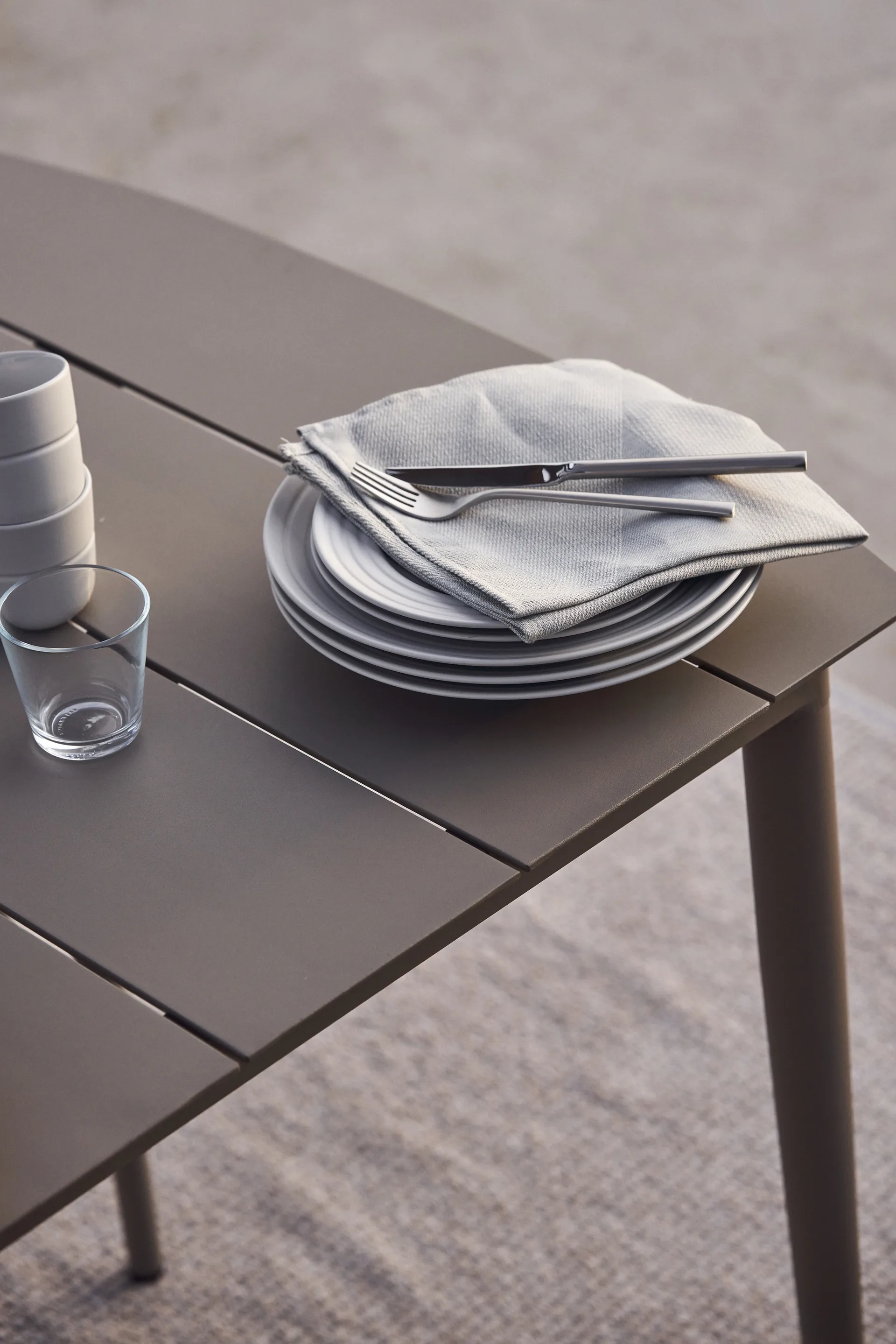 Marsala spisebord, Taupe, 152x90 cm 1898