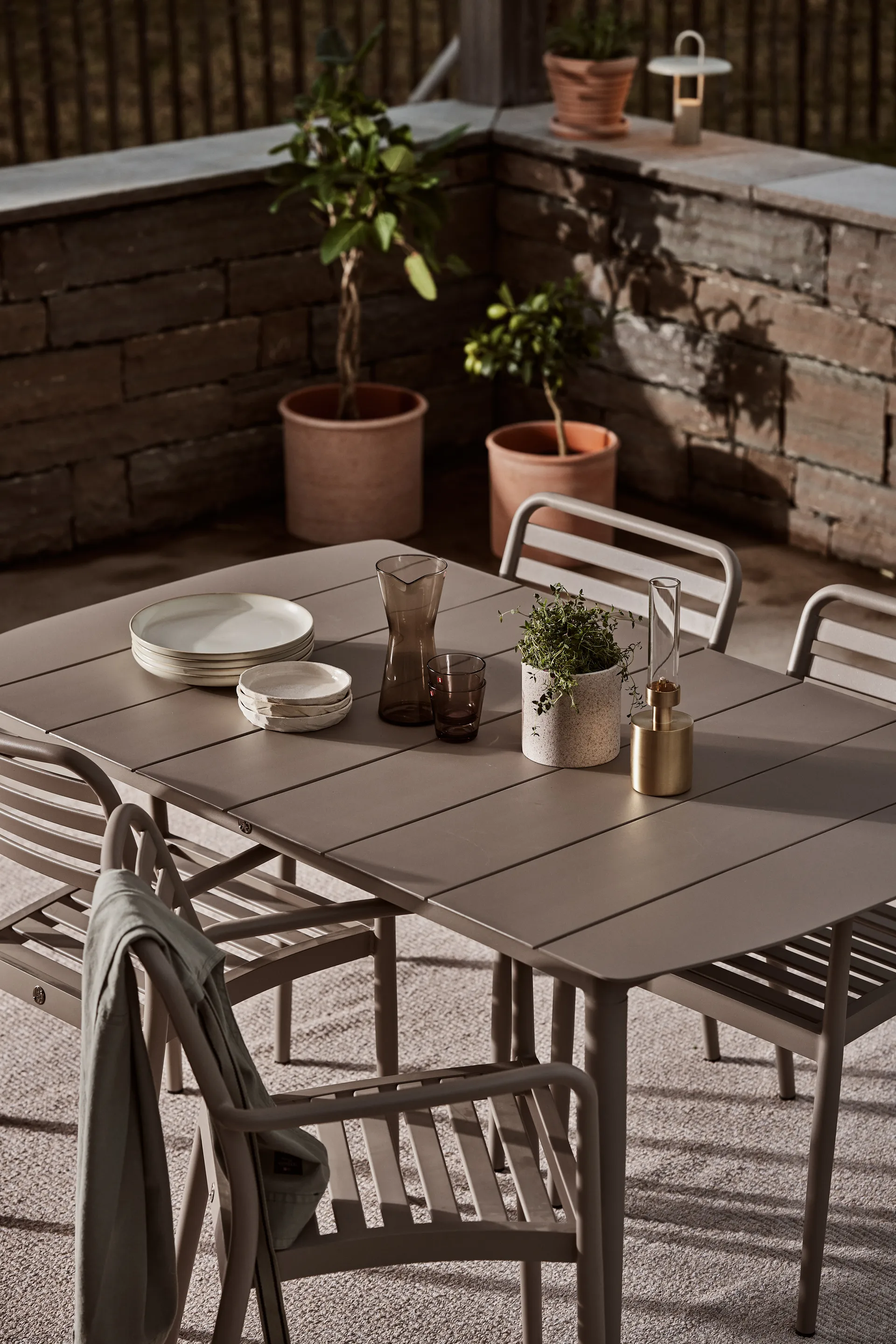 Marsala spisebord, Taupe, 152x90 cm 1898