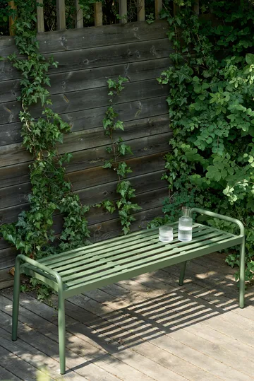 Messina benk 51x124 cm - Moss green - 1898