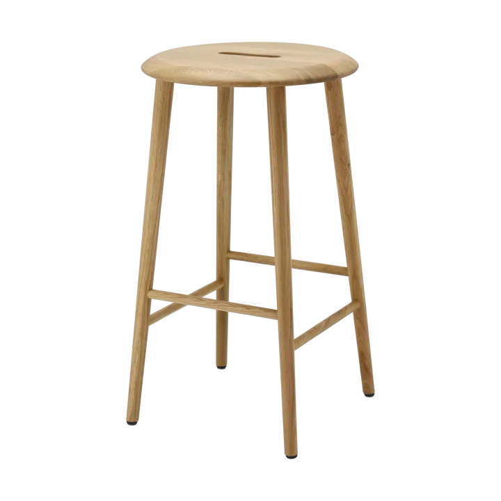 Norrabo rund barkrakk 65 cm - Naturlakkert eik - 1898