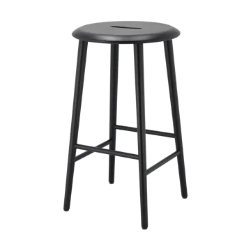 Norrabo rund barkrakk 65 cm - Svartlakkert eik - 1898