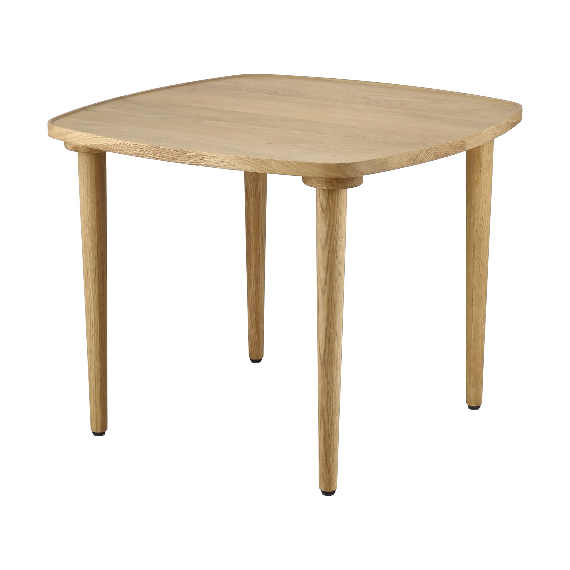 Nyhem sofabord 59x59x47 cm, Naturlakkert eik 1898