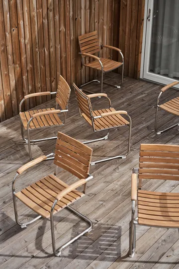 Rörvik spisegruppe med 6 stoler - 1898