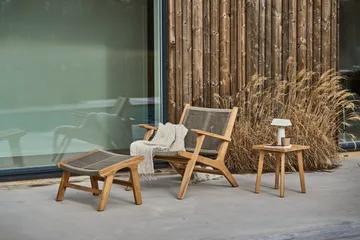 Sandvik fotskammel - Teak - 1898