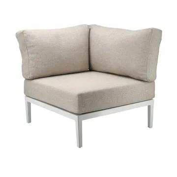Santander modulsofa hjørnemodul - Hvit-beige - 1898