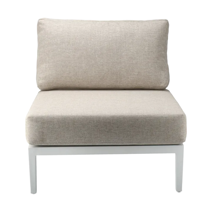Santander modulsofa midtmodul - Hvit-beige - 1898