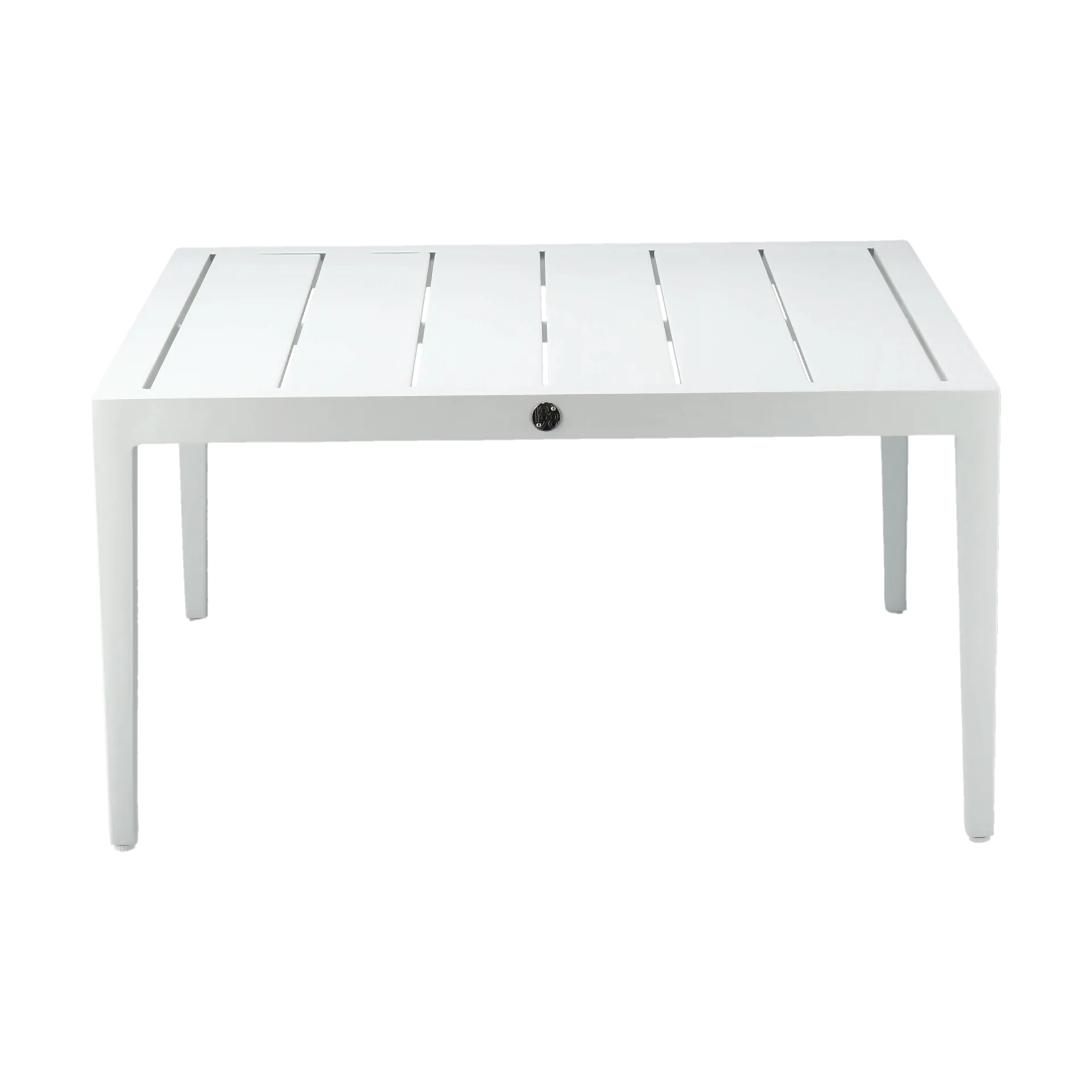 Santander salongbord 78 x 78 x 40 cm, Hvit aluminium 1898