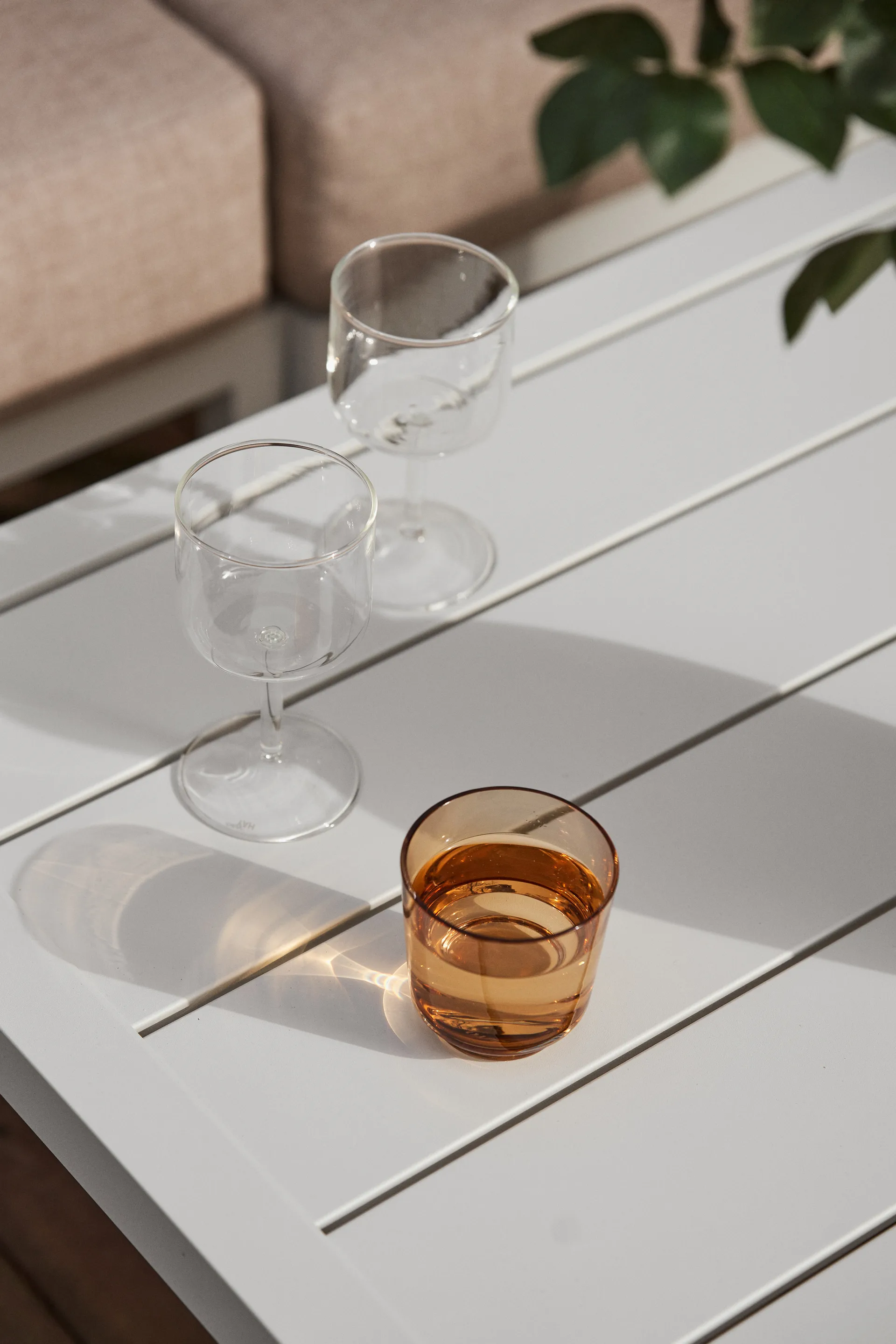 Santander salongbord 78 x 78 x 40 cm, Hvit aluminium 1898