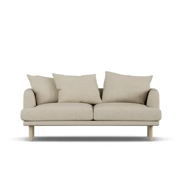 Sjövik sofa - Bern Beige 0341-hvitoljet eik, 2,5-seters - 1898