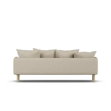 Sjövik sofa - Bern Beige 0341-hvitoljet eik, 3-seters - 1898