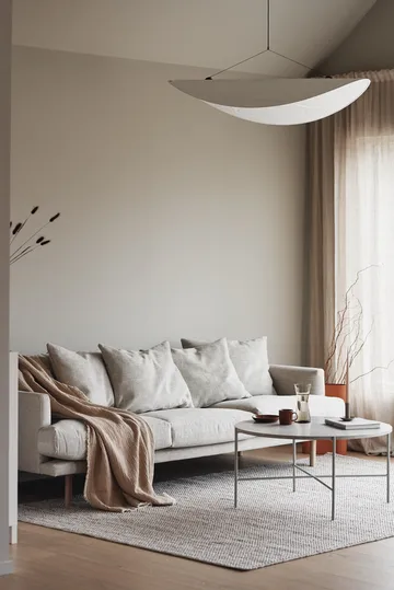 Sjövik sofa - Bern Beige 0341-hvitoljet eik, 3,5-seters - 1898