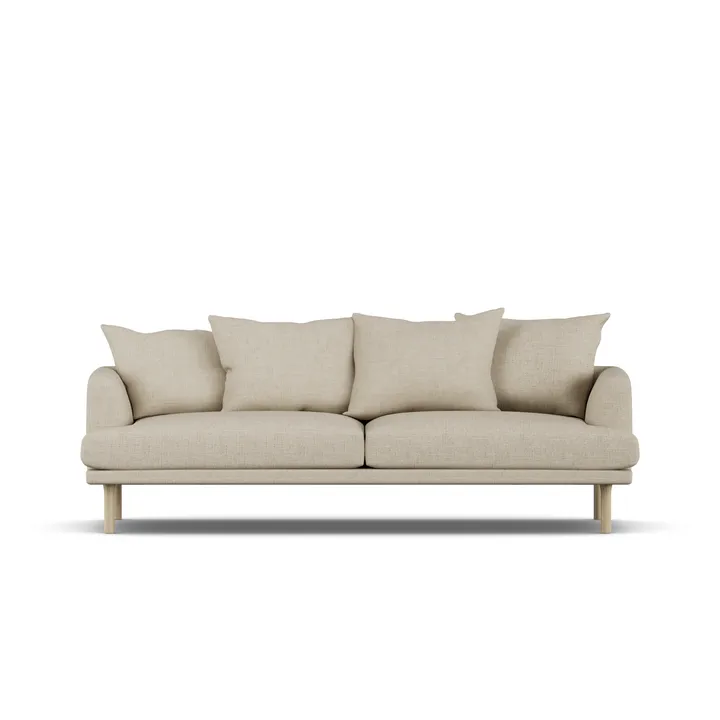 Sjövik sofa - Bern Beige 0341-vitoljet eik, 3-seter - 1898